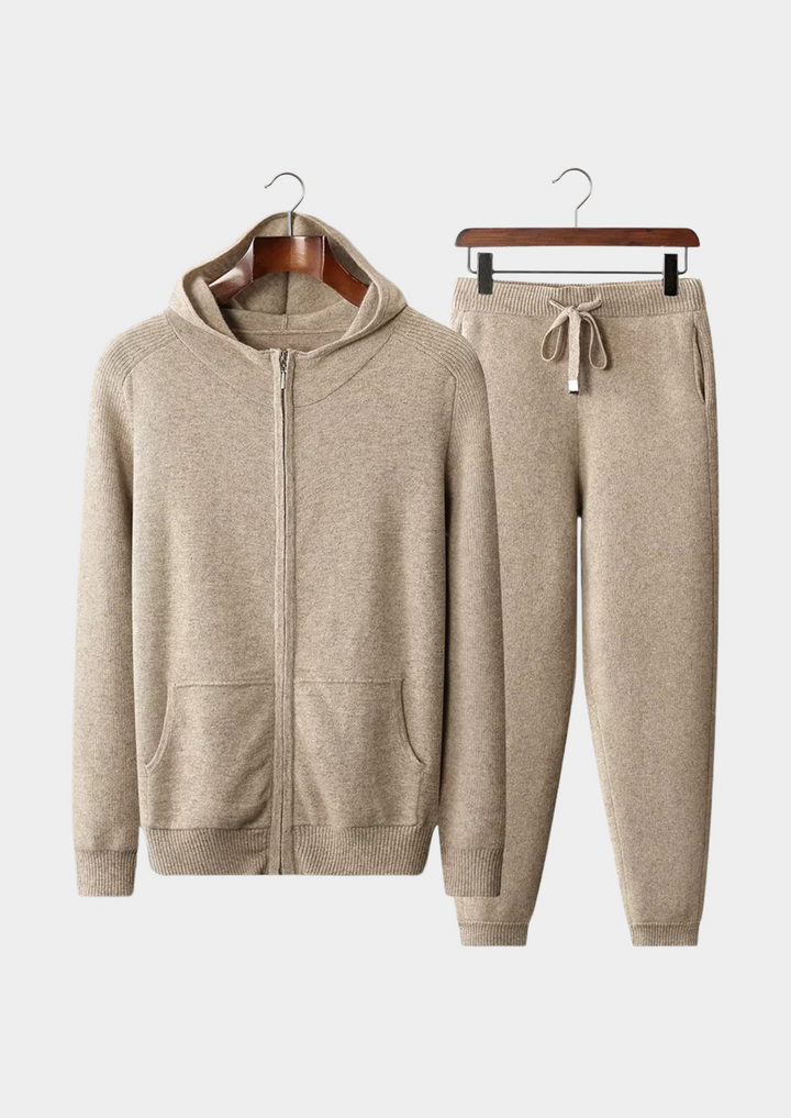 Premium Cashmere Kilian Leisure Set sand image 1 #color_sand