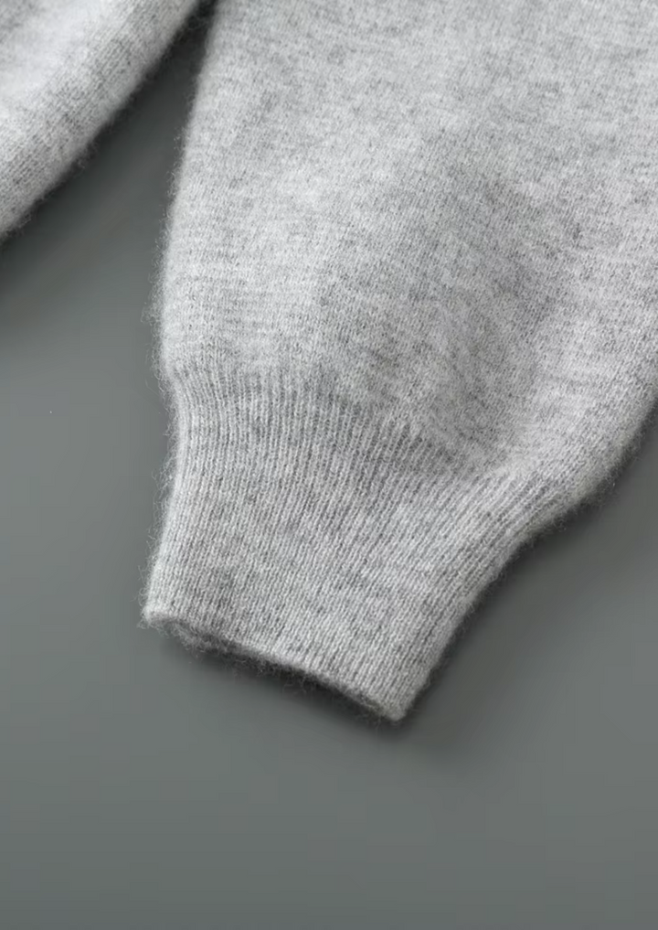 Pure Merino Zip Hoodie gray image 9 #color_gray