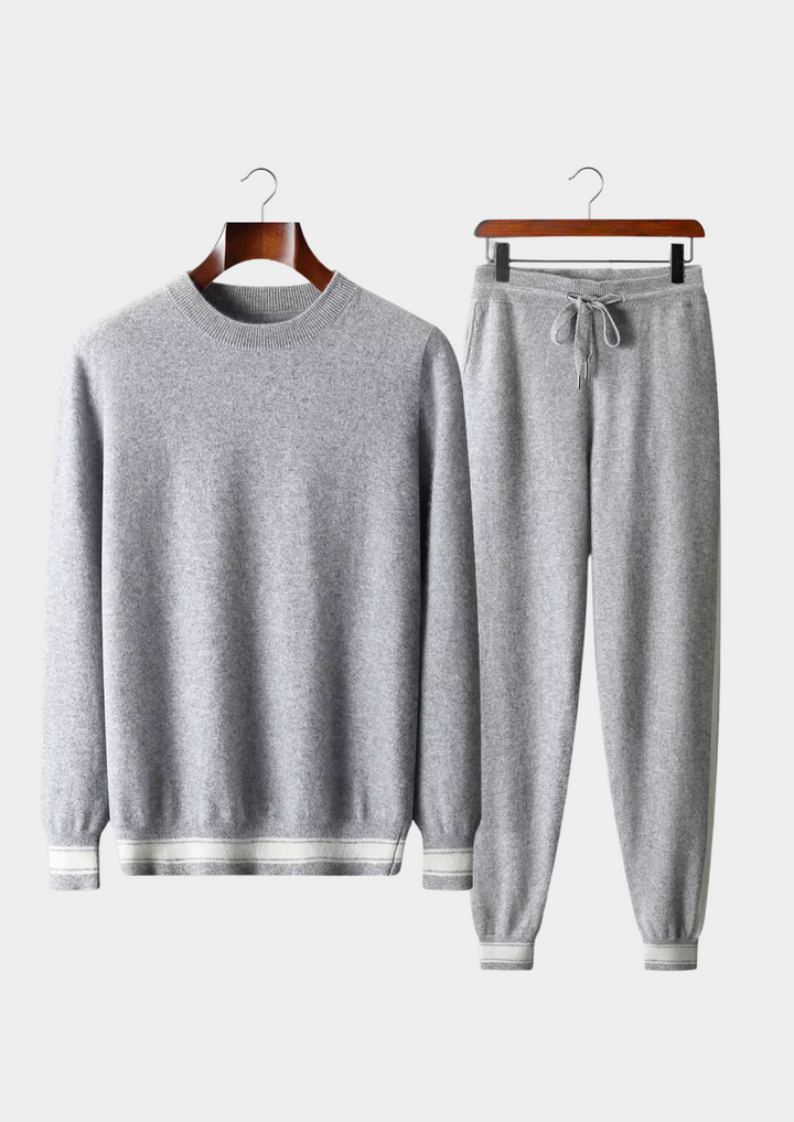 Premium Cashmere Vienna Leisure Set light gray image 1 #color_light-gray