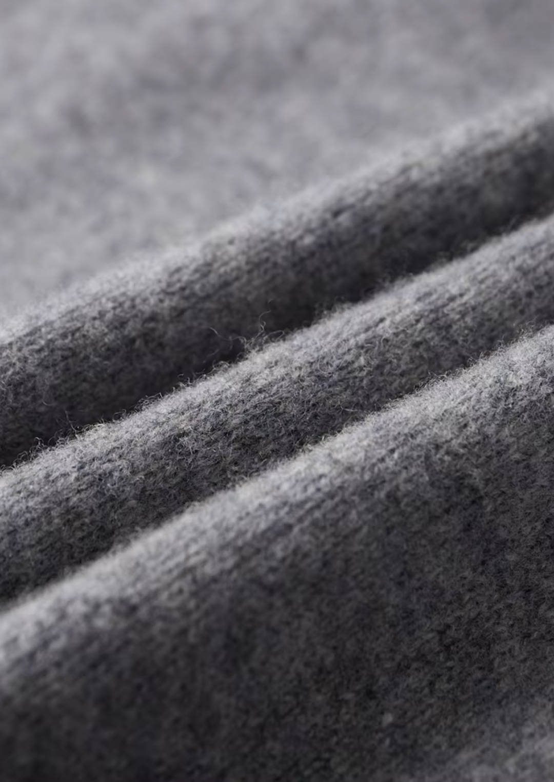 Pure Merino Two-Tone Zip Cardigan gray image 6 #color_gray