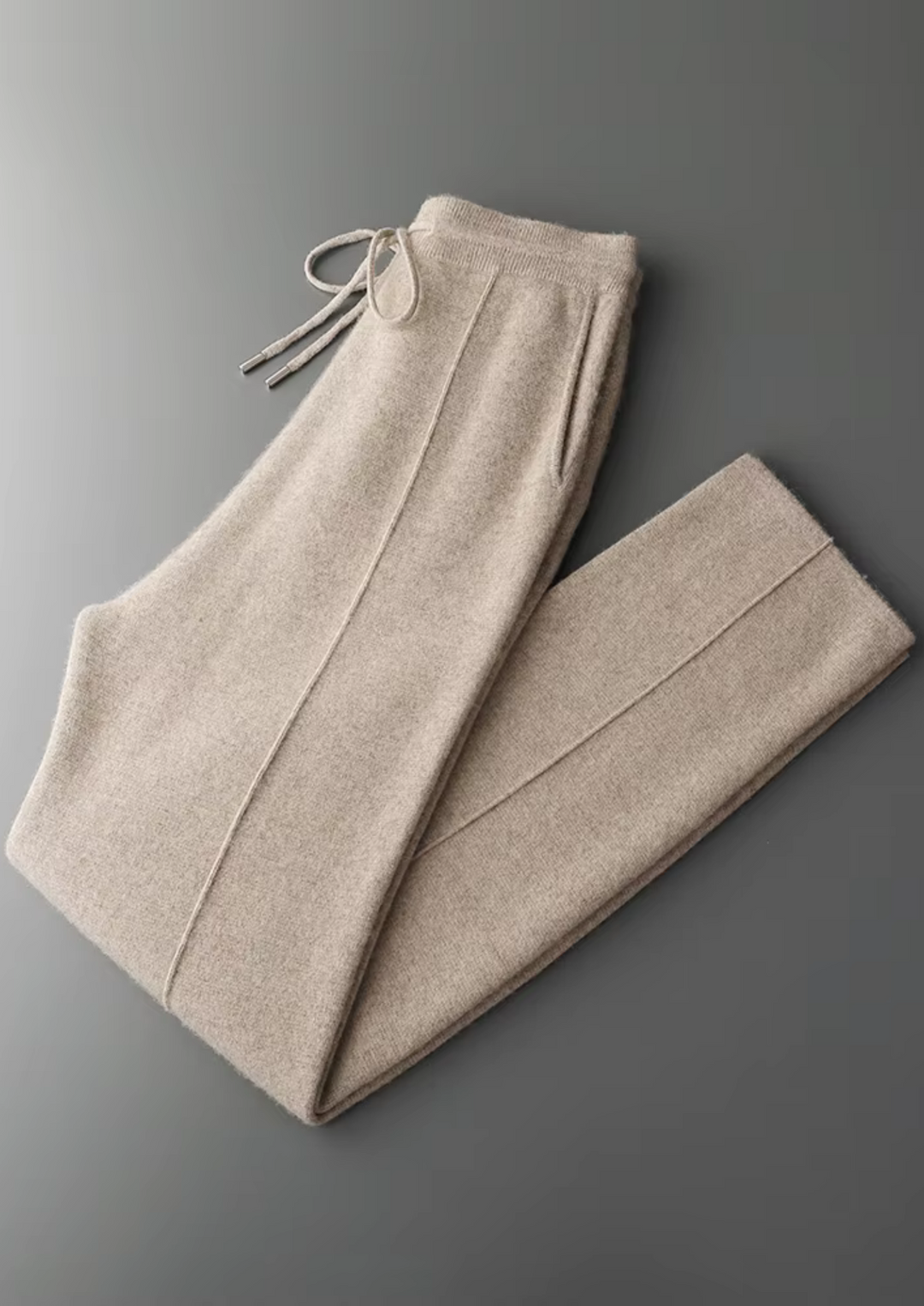 Cashmere Leisure Trousers sand image 3 #color_sand