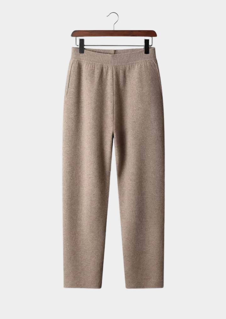 The Cashmere Straight Trousers