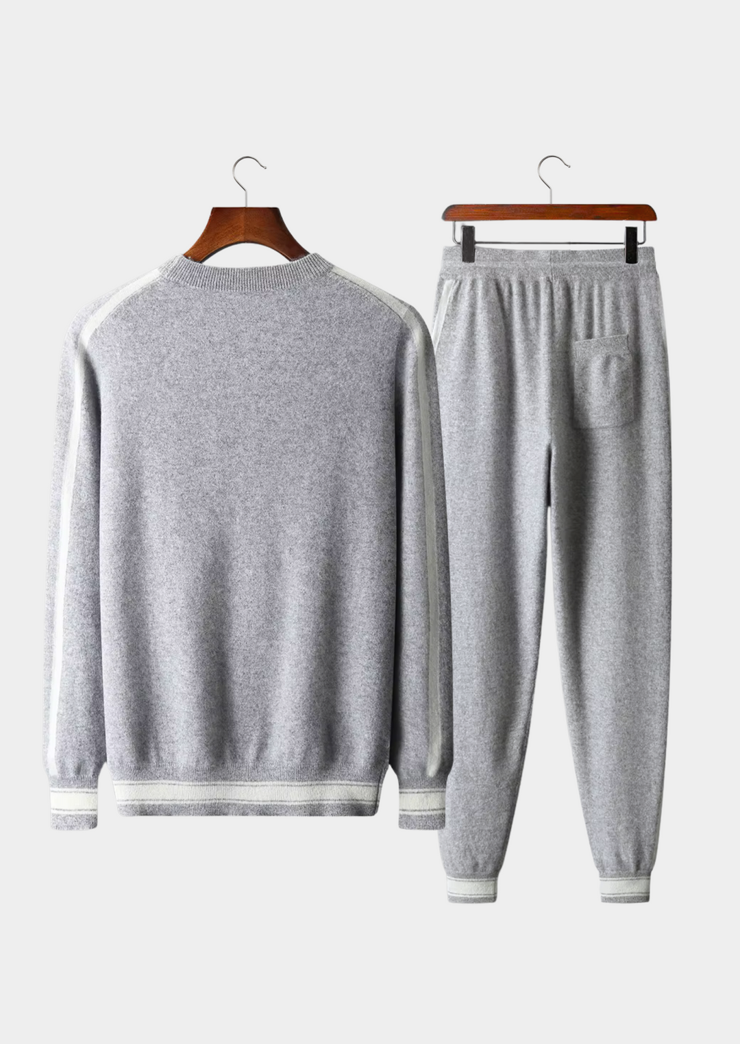 Premium Cashmere Vienna Leisure Set light gray image 2 #color_light-gray