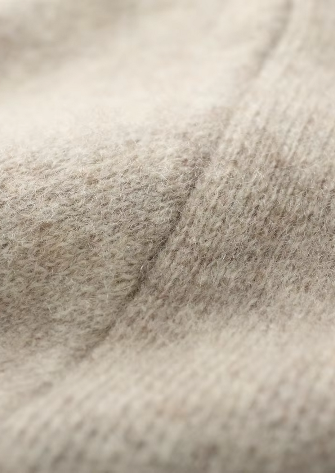 Pure Merino V-Neck Cardigan sand image 8 #color_sand