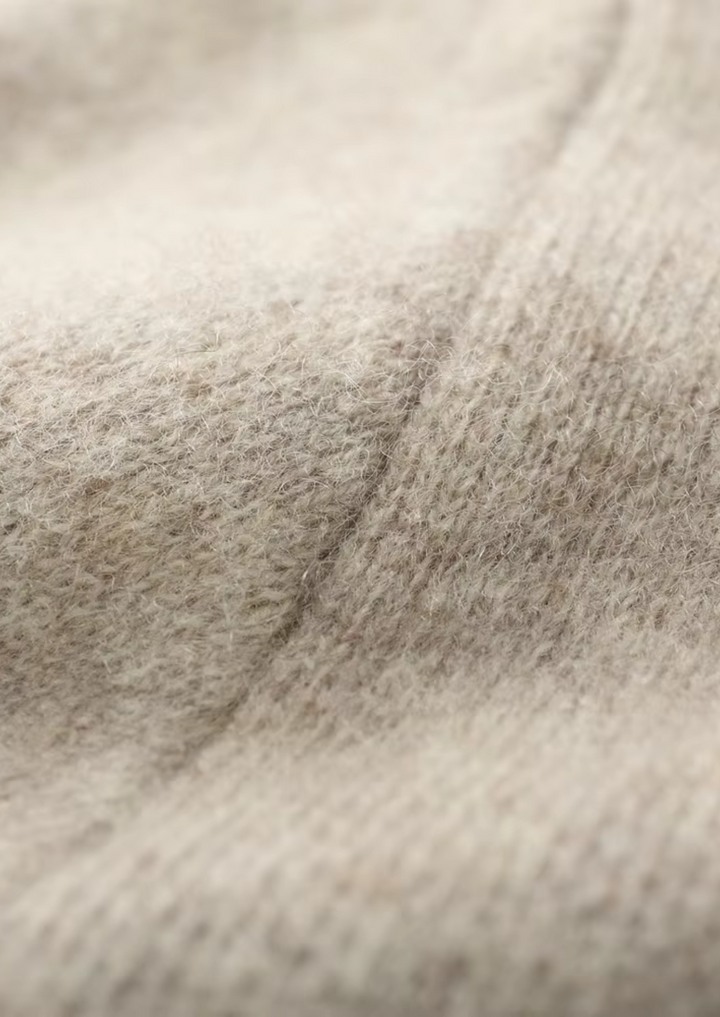 Pure Merino V-Neck Cardigan sand image 8 #color_sand
