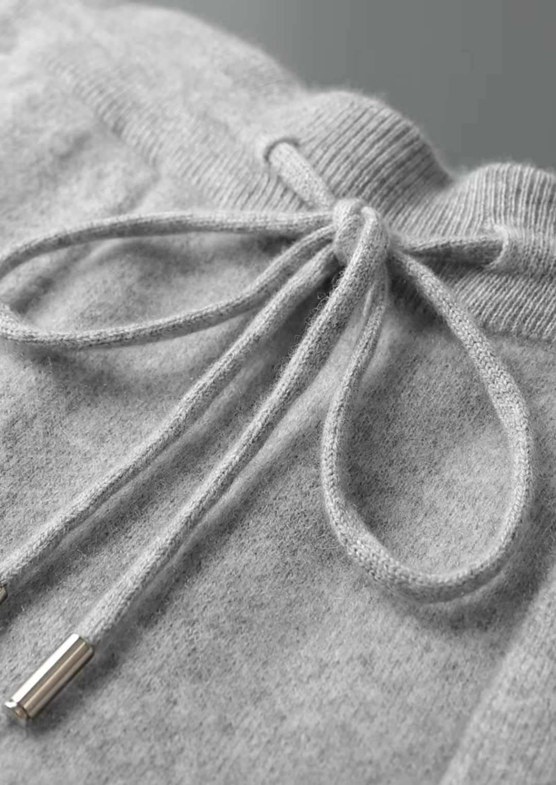 Light Gray Cashmere Joggers light gray image 4 #color_light-gray