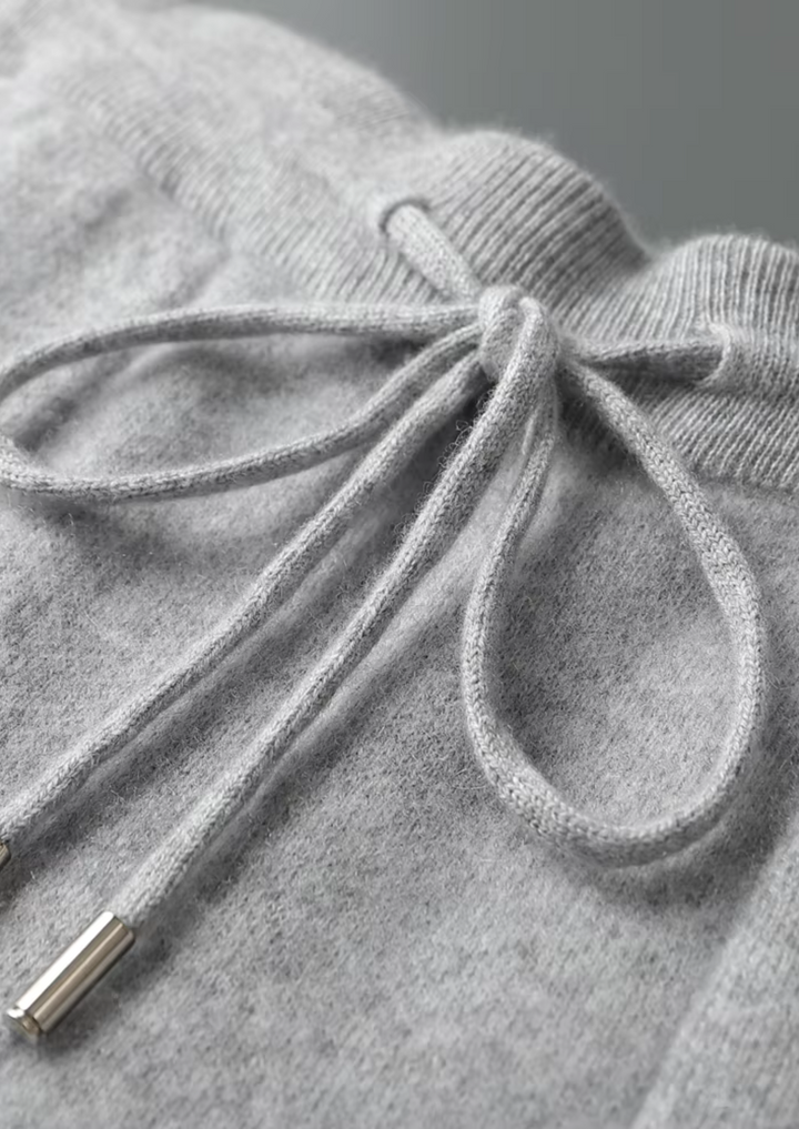 Light Gray Cashmere Joggers light gray image 4 #color_light-gray