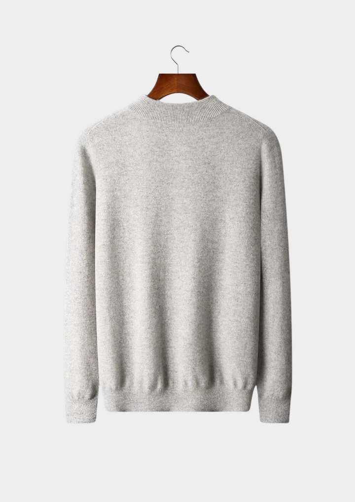 Pure Merino Mockneck light gray image 2 #color_light-gray