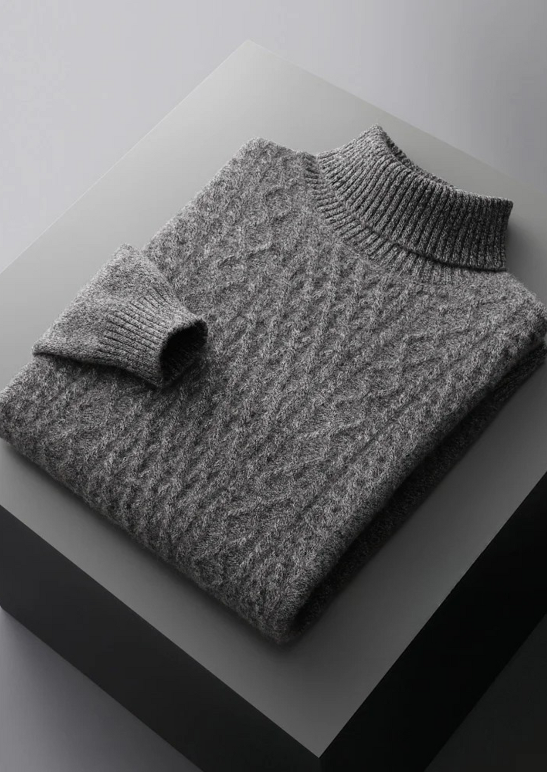 Pure Merino Wintertime Rollneck dark gray image 1 #color_dark-gray