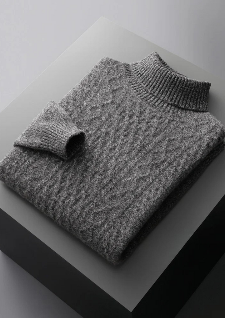 Pure Merino Wintertime Rollneck dark gray image 1 #color_dark-gray