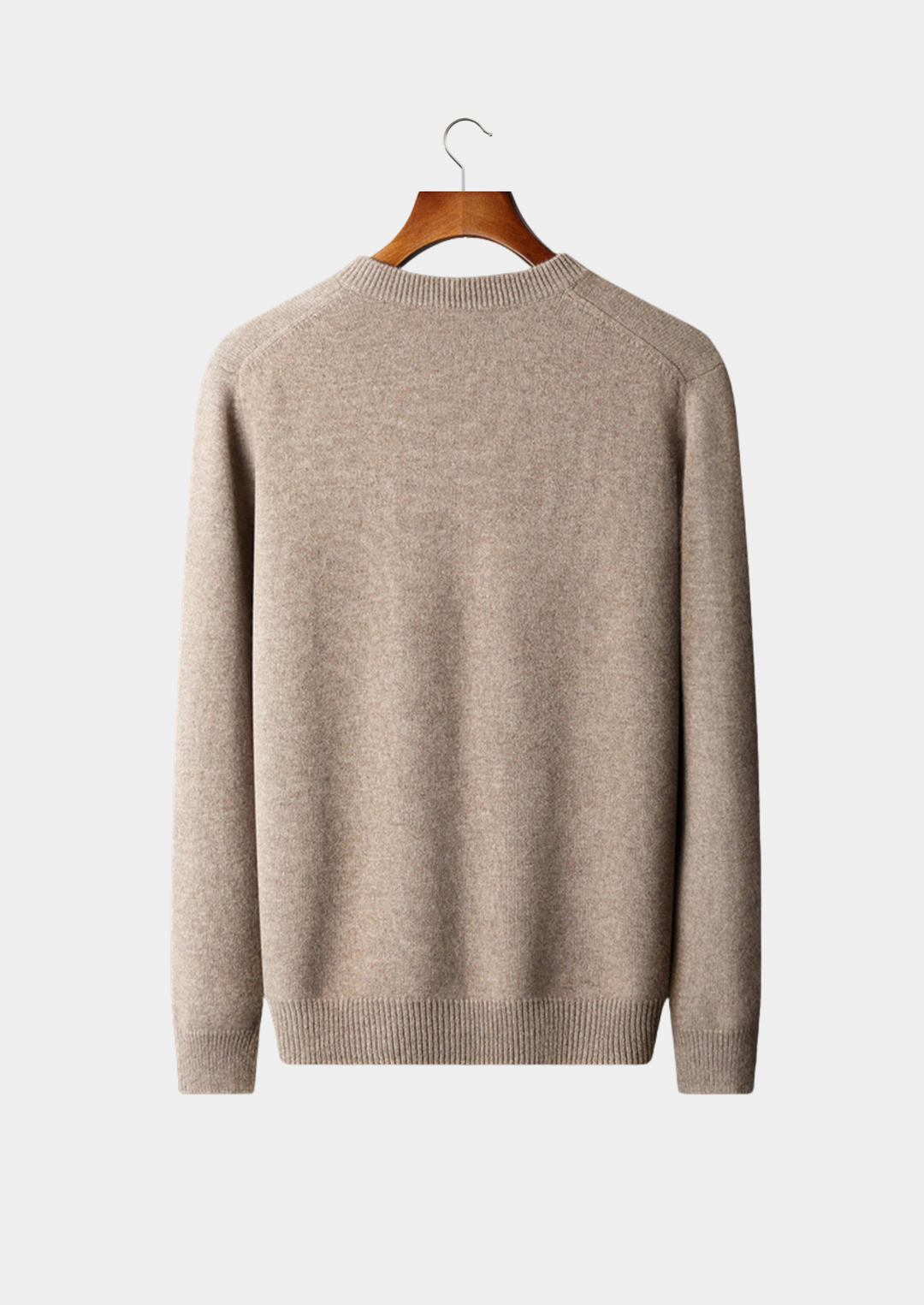 Pure Cashmere V-Neck Sweater beige image 2 #color_beige