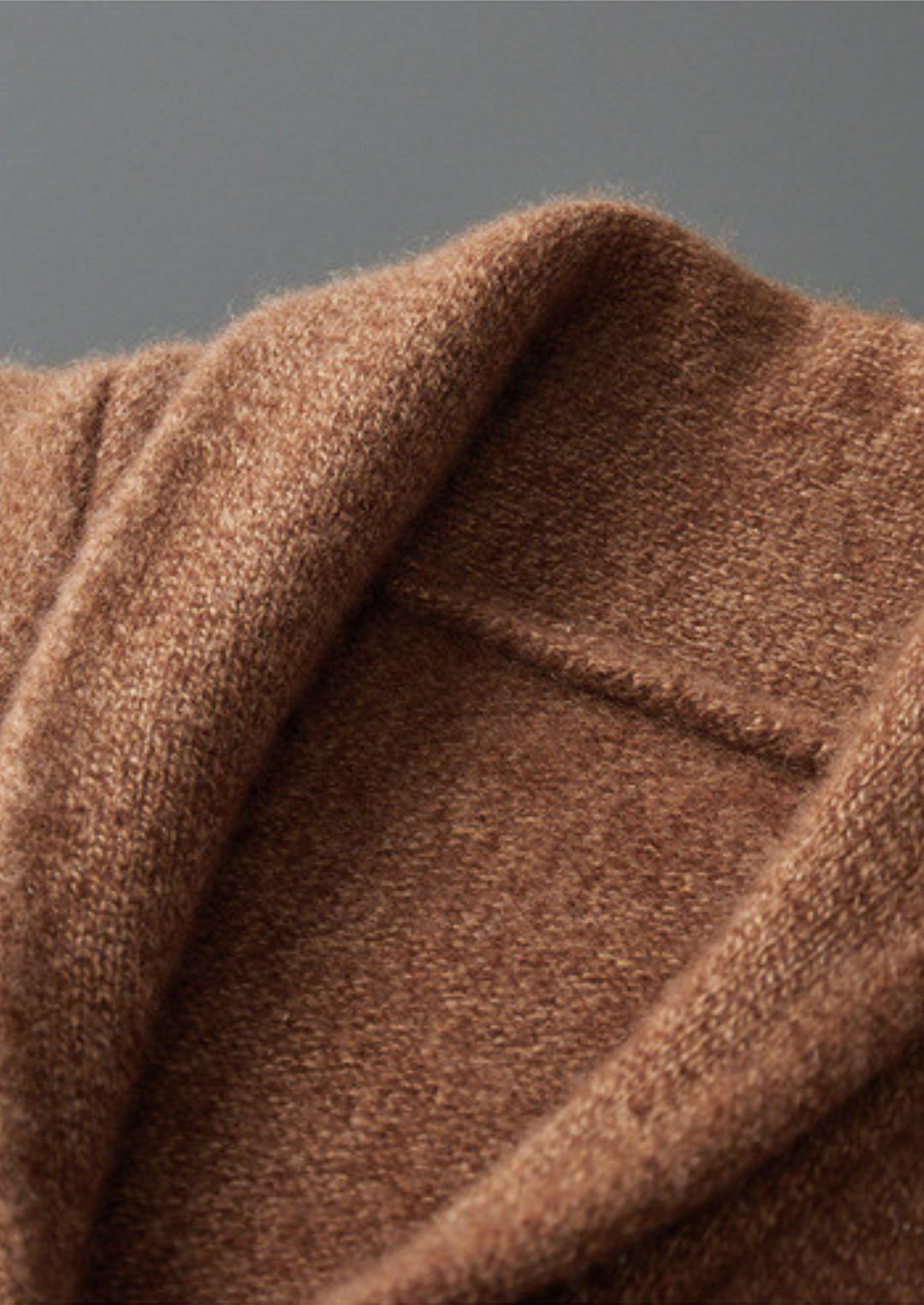 Pure Cashmere Shawl Collar Cardigan beige image 6 #color_beige