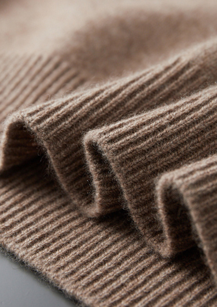 Pure Cashmere V-Neck Sweater beige image 6 #color_beige
