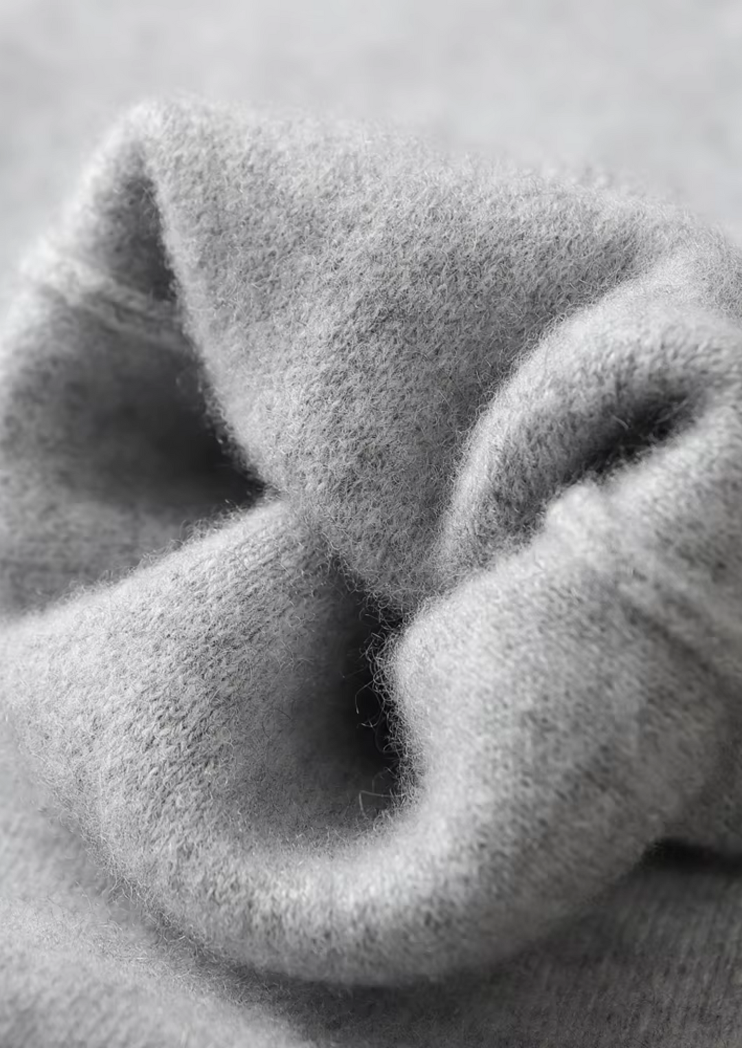 Light Gray Cashmere Joggers light gray image 6 #color_light-gray