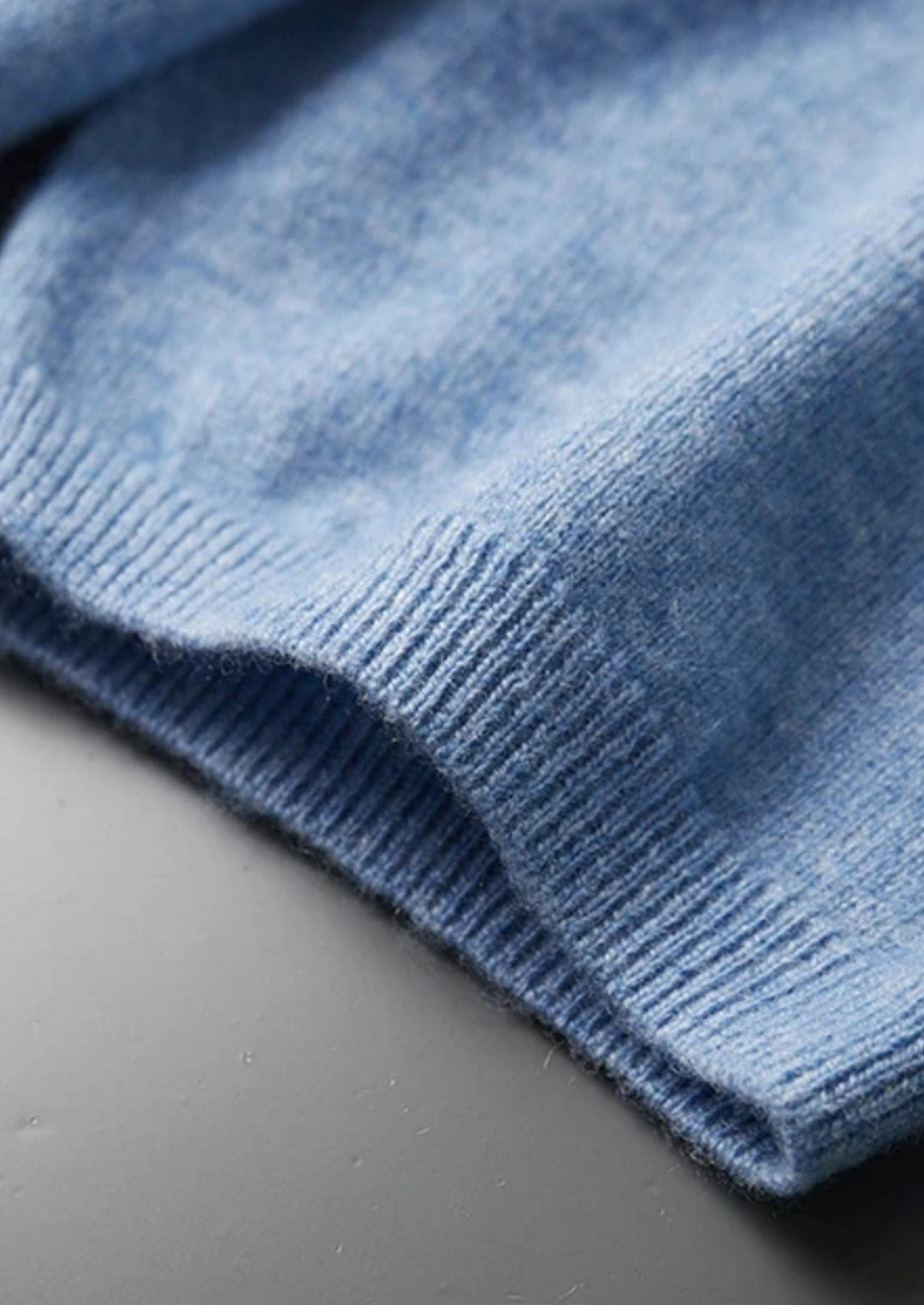 Cashmere Polo Shirt light blue image 7 #color_light-blue