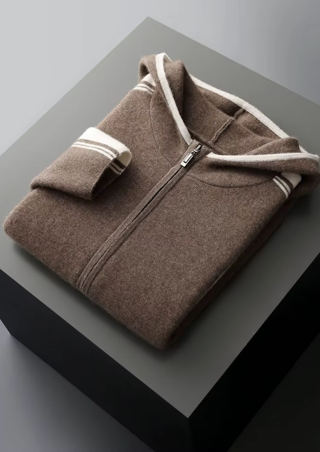 Pure Extra-Fine Merino Wool Damien Set dark mocha image 2 #color_dark-mocha