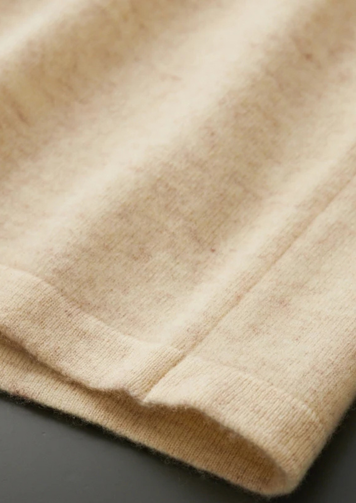 Pure Merino Polo Cardigan sand image 6 #color_sand
