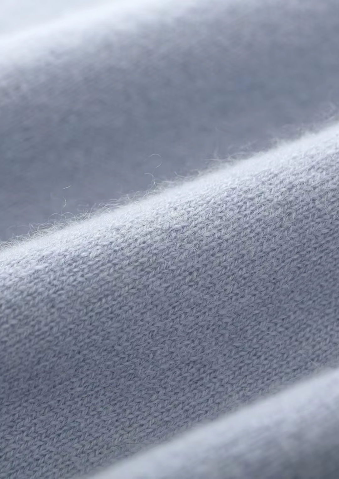 Pure Merino Light Blue Zip Cardigan light blue image 8 #color_light-blue