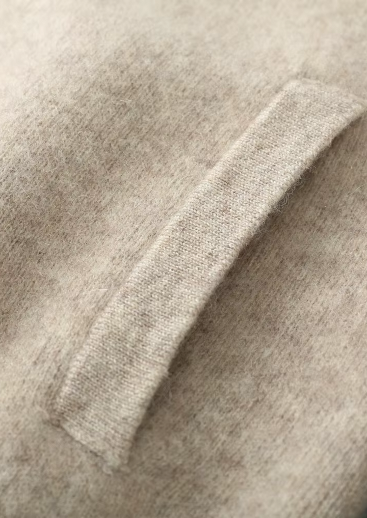 Pure Merino V-Neck Cardigan sand image 7 #color_sand
