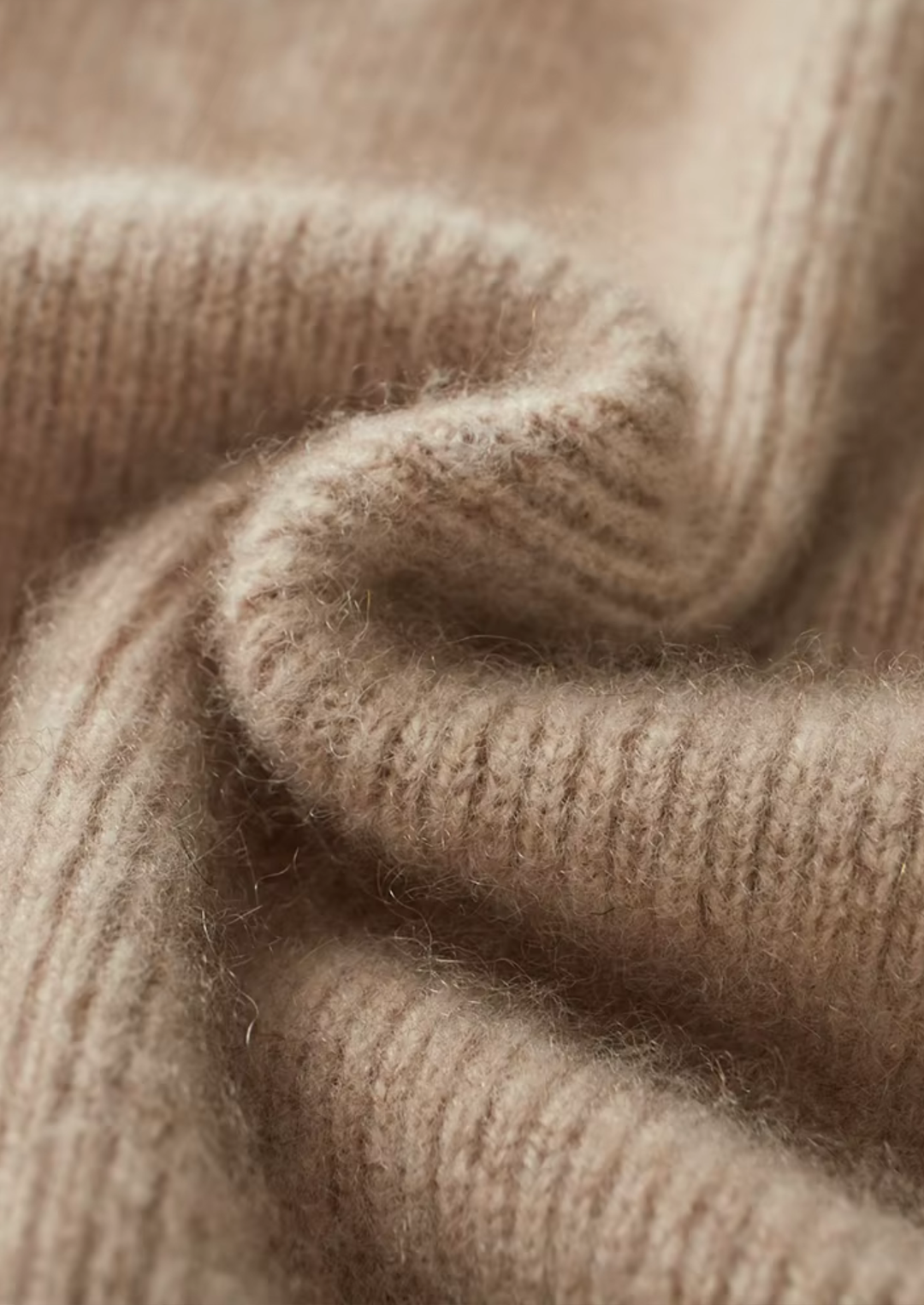Ribbed Zip Cardigan sand image 5 #color_sand