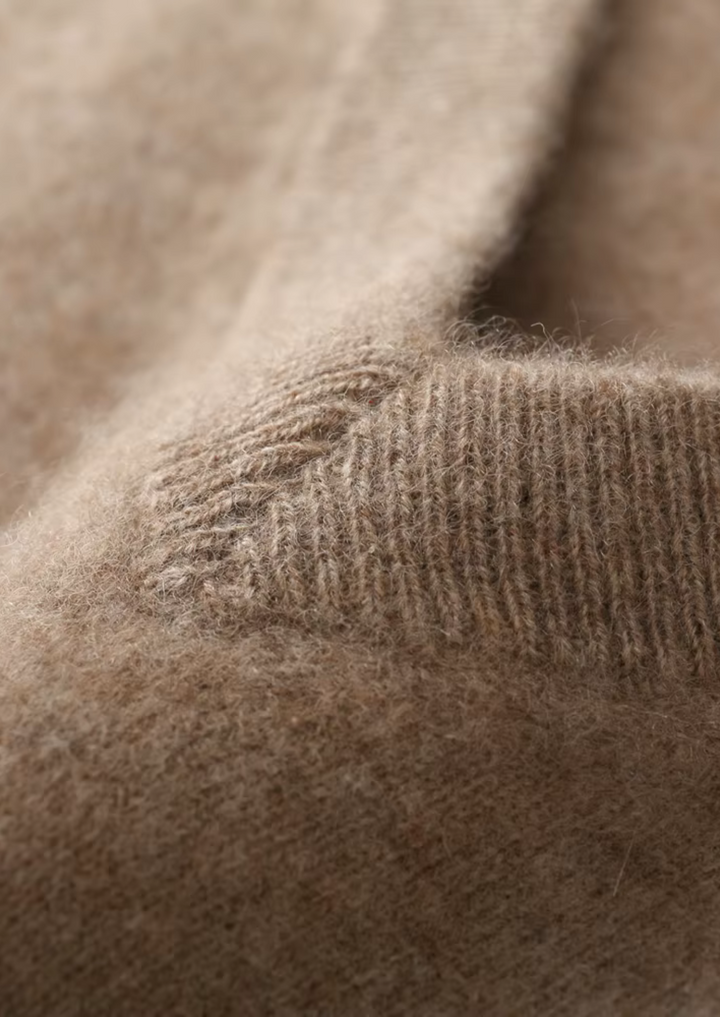 Pure Merino V-Neck Vest beige image 4 #color_beige