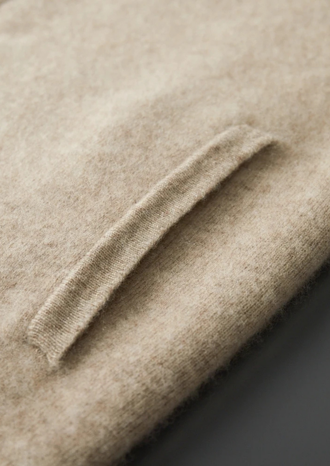 Premium Cashmere Denis Leisure Set sand image 8 #color_sand