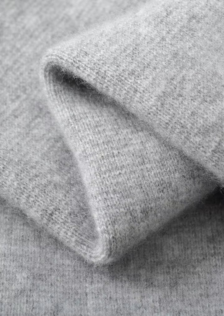 Pure Merino Zip Hoodie gray image 7 #color_gray