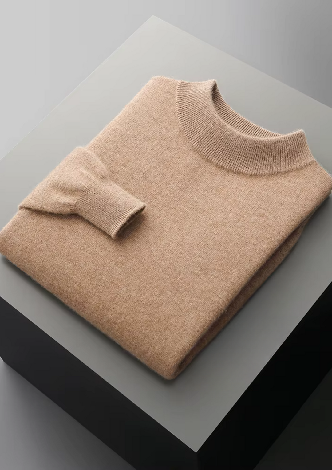 Pure Merino Mockneck beige image 1 #color_beige