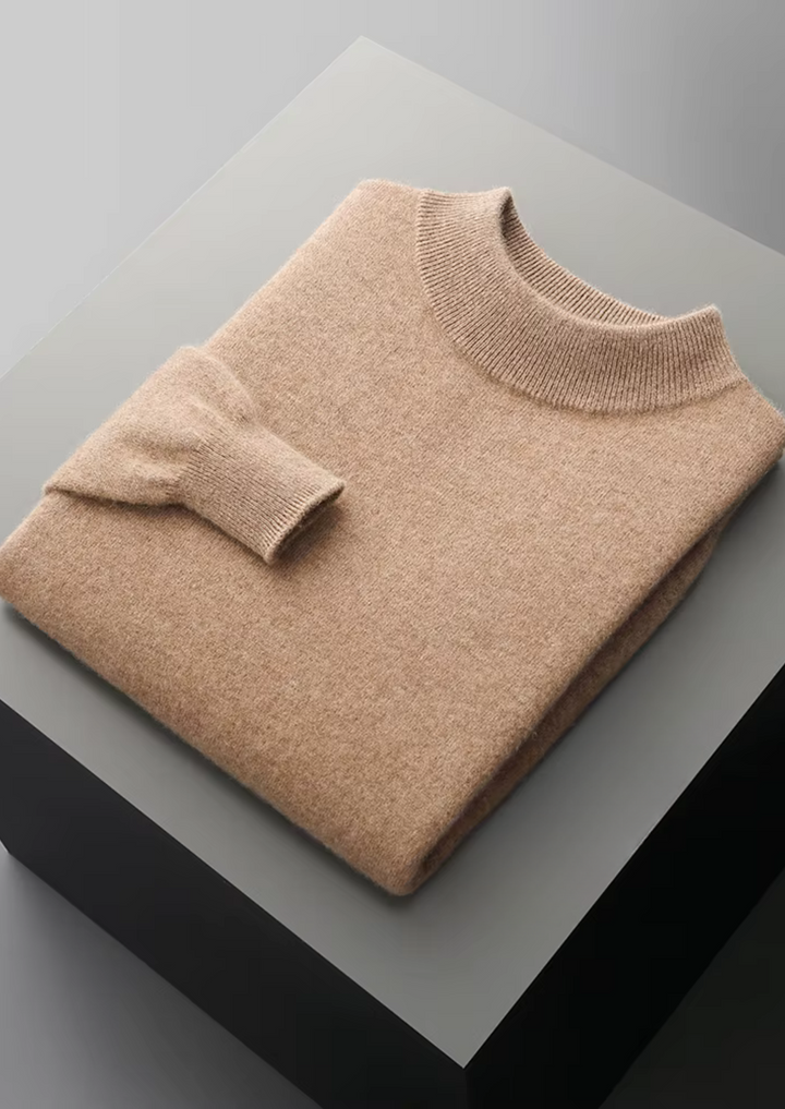 Pure Merino Mockneck beige image 1 #color_beige