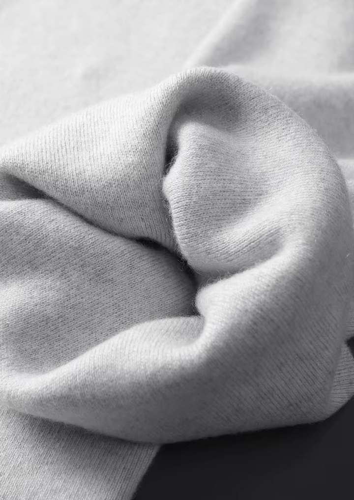 Cashmere Relaxed Trousers light gray image 5 #color_light-gray