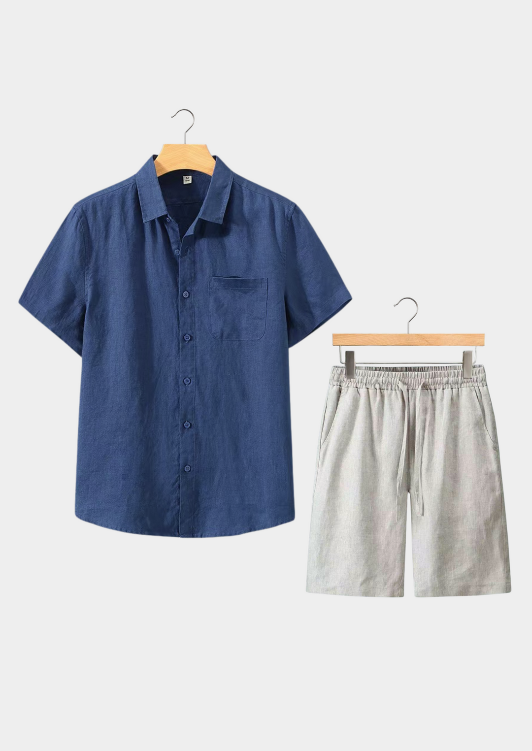 Dolcevita Shortsleeve Summer Set navy/beige image 1 #color_navy