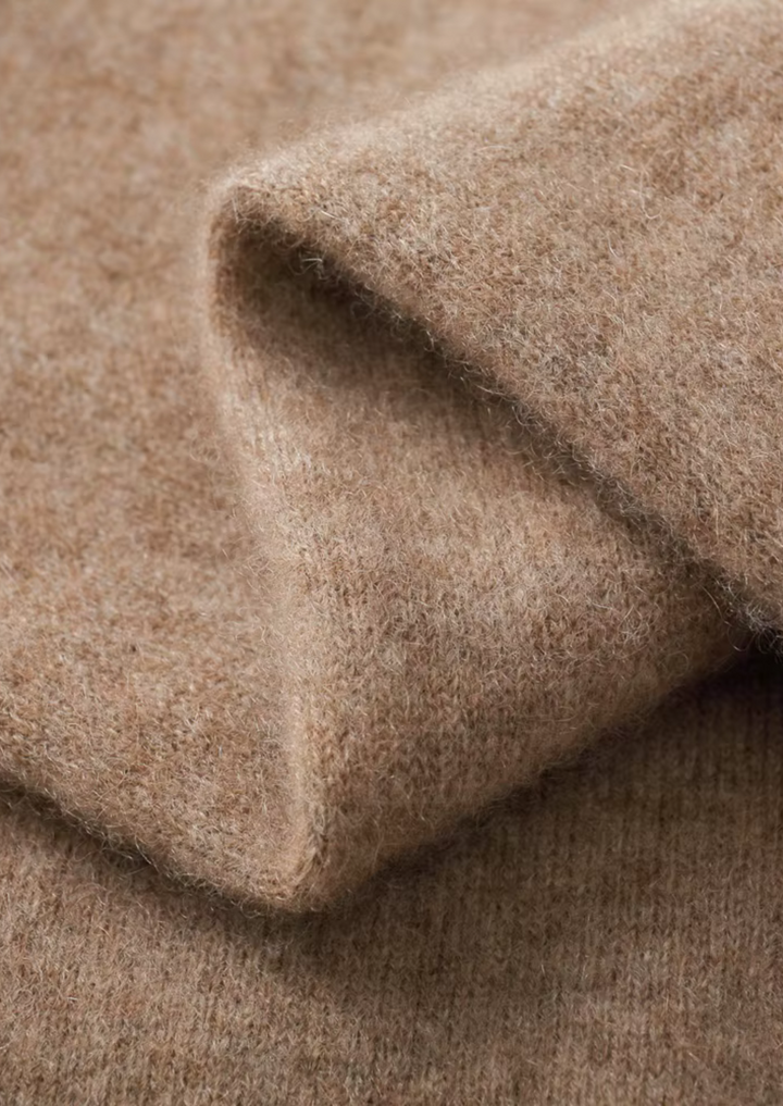 Pure Merino Mockneck beige image 4 #color_beige