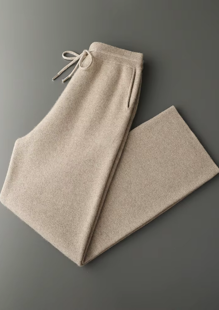 Cashmere Relaxed Trousers sand image 1 #color_sand