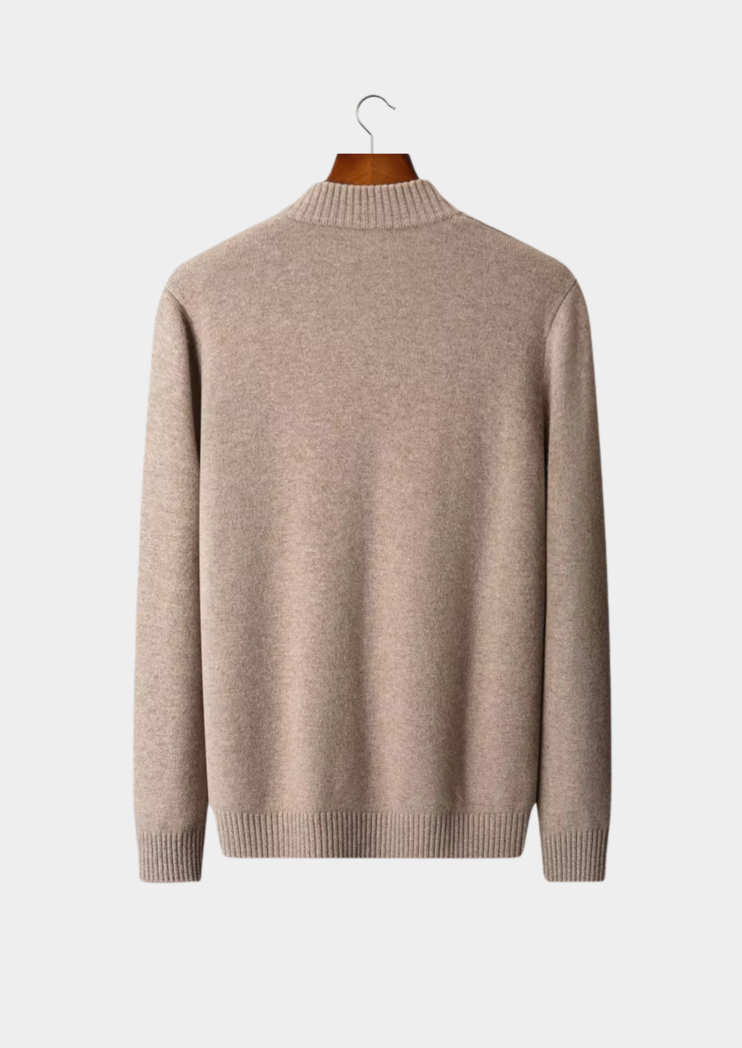 Pure Merino Button Cardigan beige image 2 #color_beige