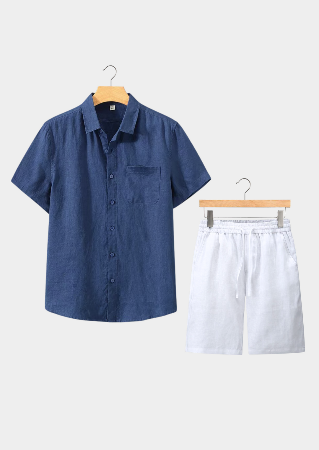 Dolcevita Shortsleeve Summer Set navy/white image 1 #color_navy