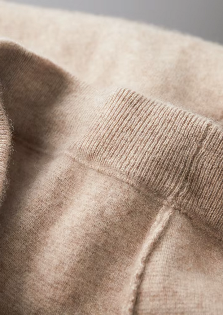 Cashmere Slim Trousers sand image 6 #color_sand