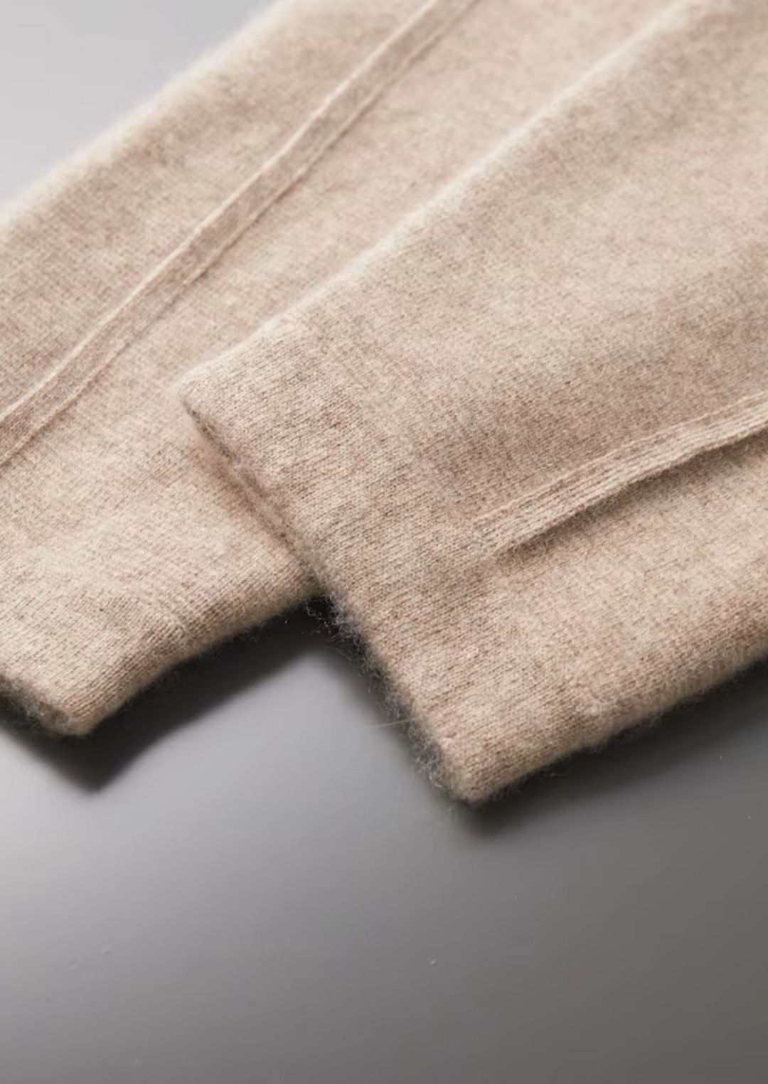 Cashmere Slim Trousers sand image 7 #color_sand
