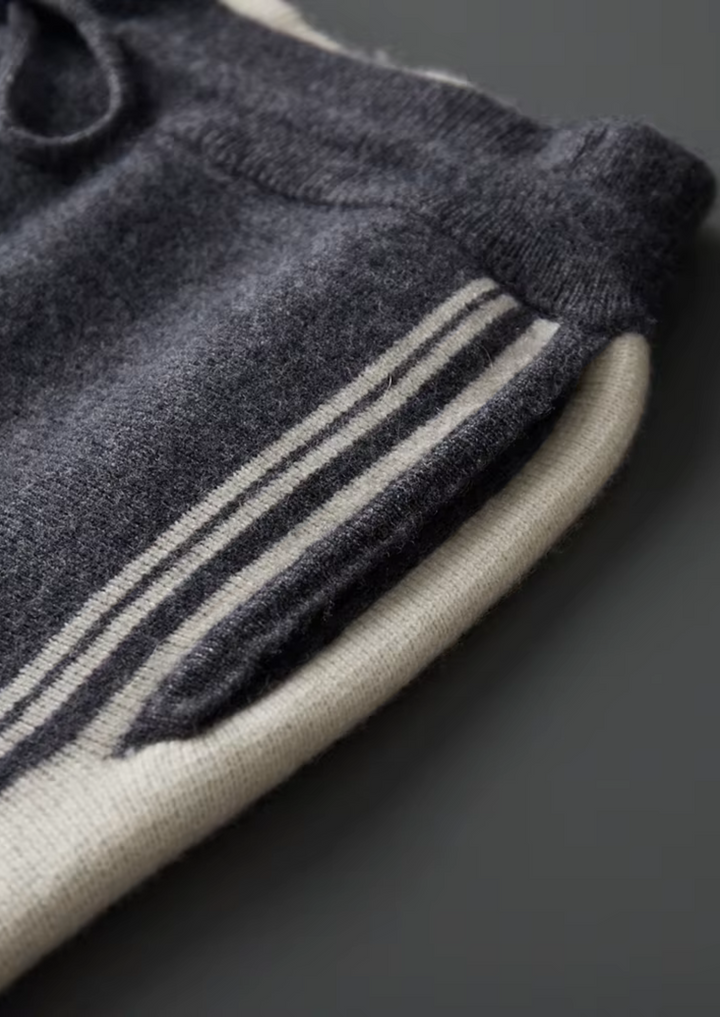 Pure Extra-Fine Merino Wool Damien Set dark gray image 4 #color_dark-gray