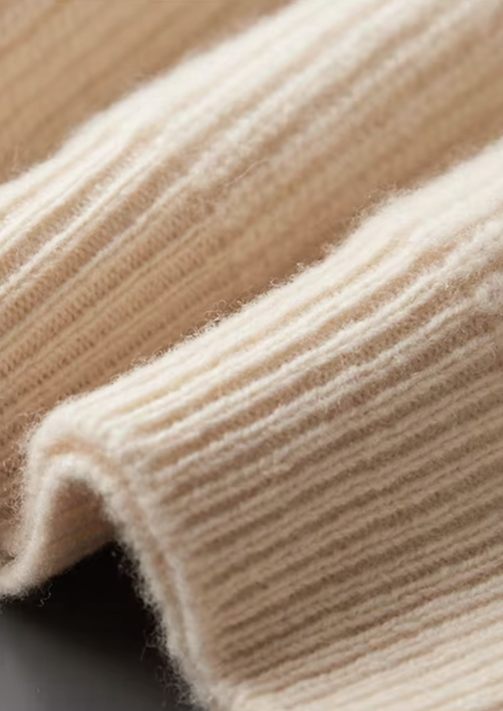 Pure Merino Half-Zip Hoodie ivory image 6 #color_ivory