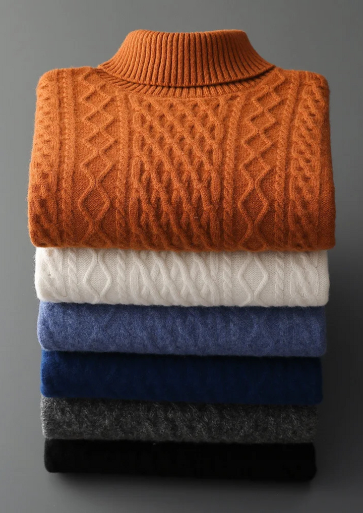Pure Merino Wintertime Rollneck caramel image 2 #color_caramel