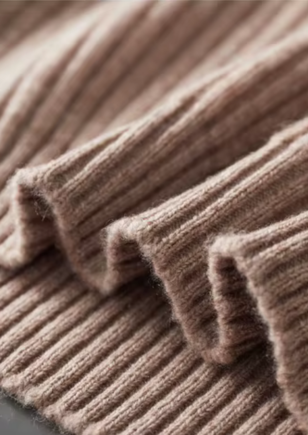 Pure Merino Ribbed Henley Sweater beige image 5 #color_beige