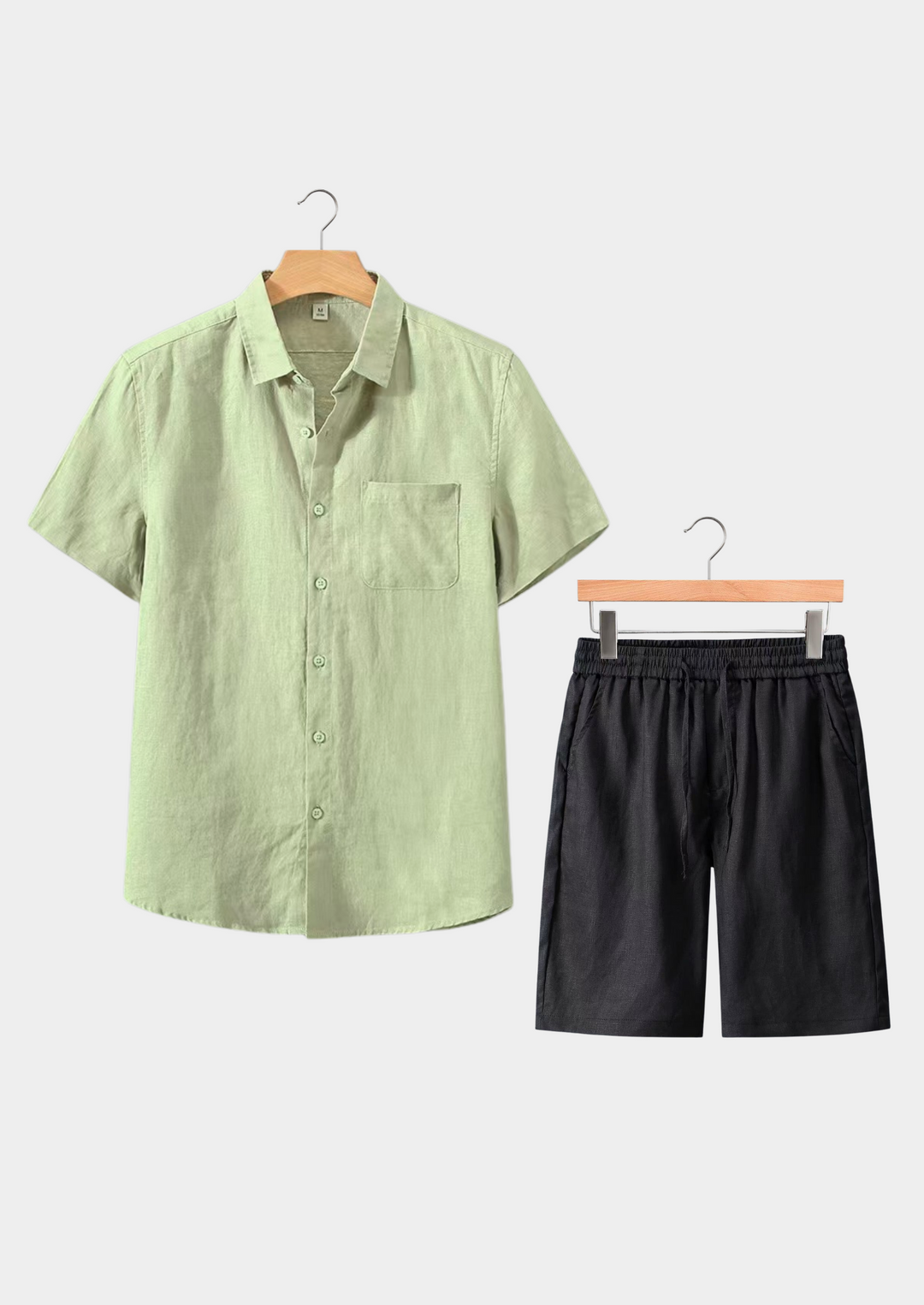 Dolcevita Shortsleeve Summer Set mint green/black image 1 #color_mint-green