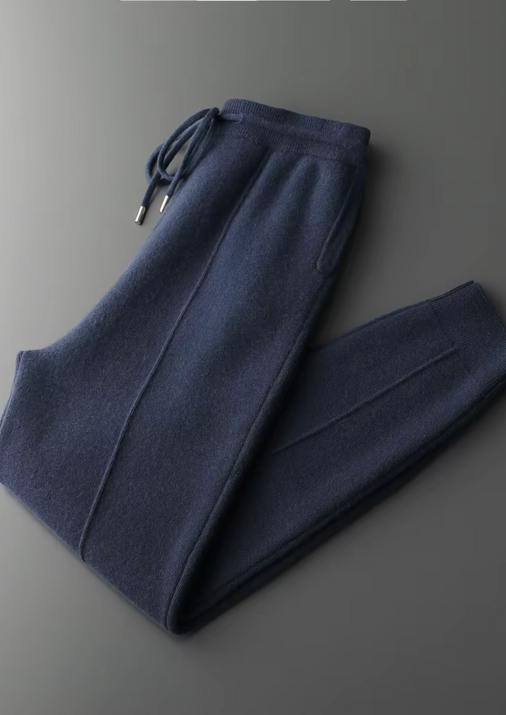 Pure Merino Leisure Joggers dark blue image 1 #color_dark-blue