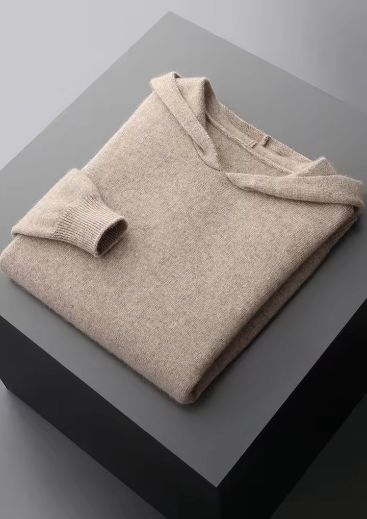 Cashmere Hoodie sand image 3 #color_sand