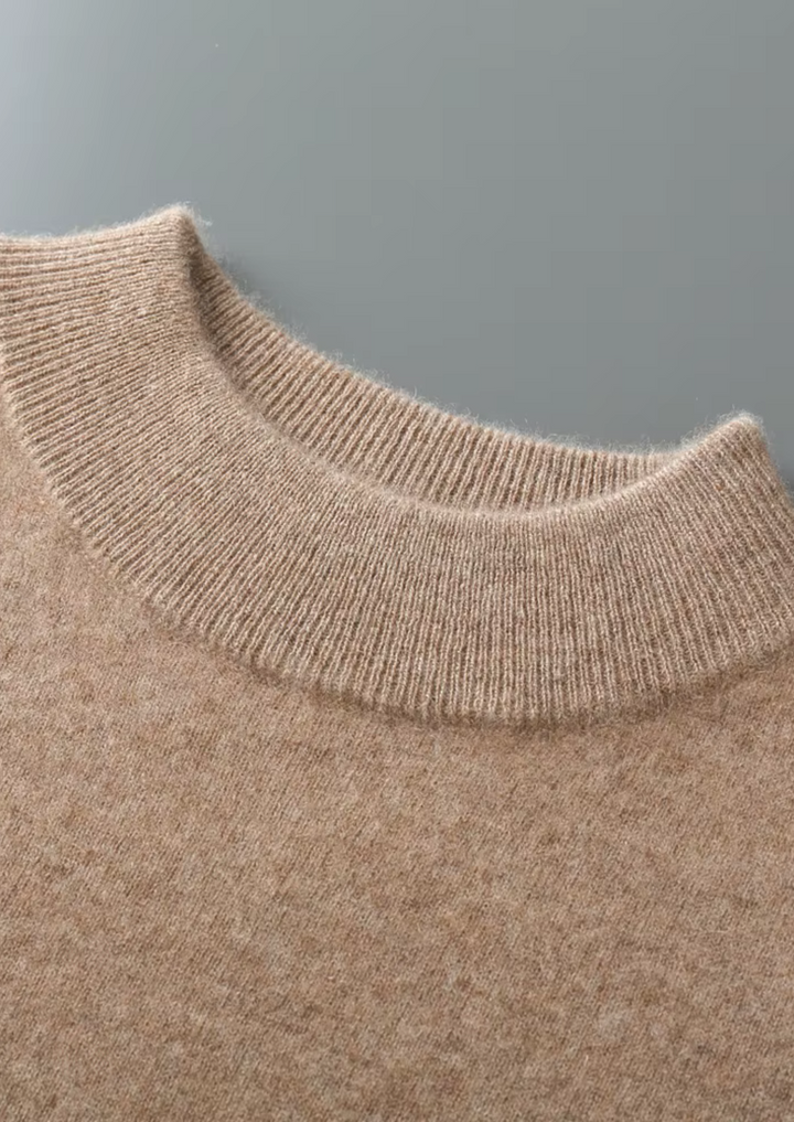 Pure Merino Mockneck beige image 3 #color_beige