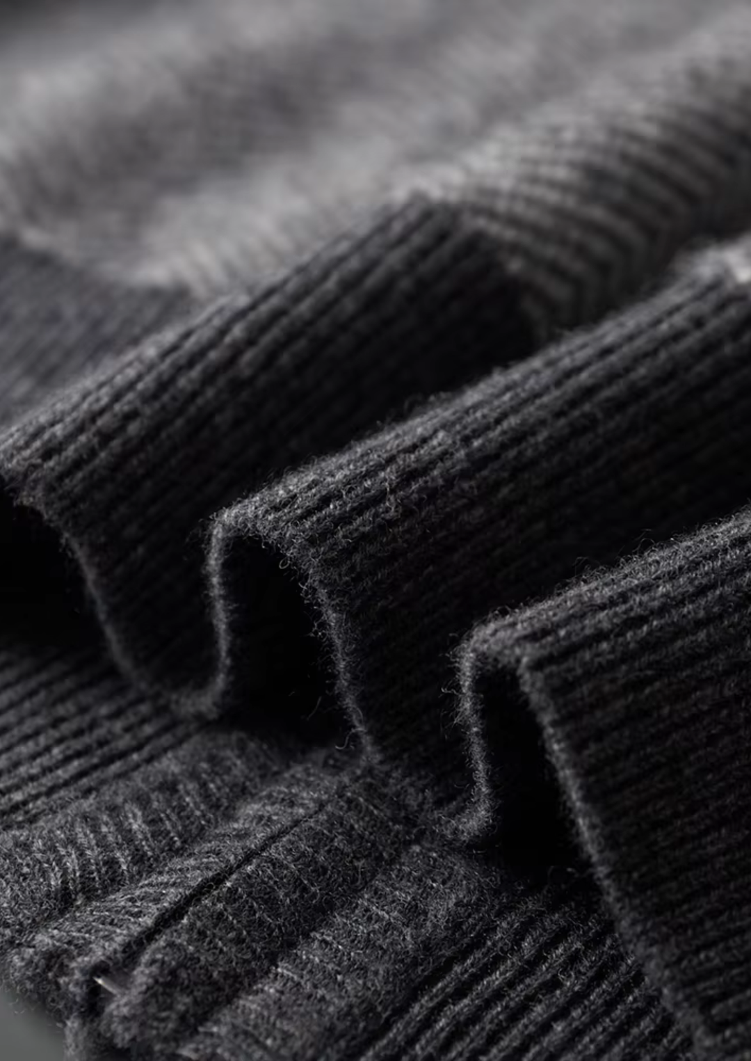 Pure Extra-Fine Merino Wool Herringbone Set gray image 7 #color_gray