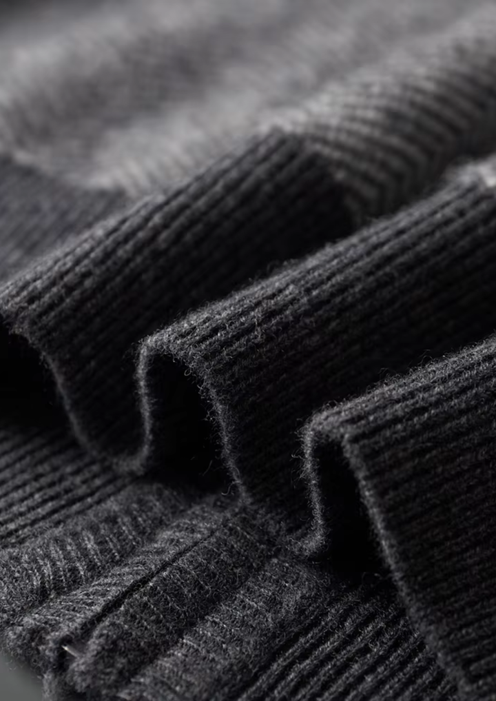 Pure Extra-Fine Merino Wool Herringbone Set gray image 7 #color_gray