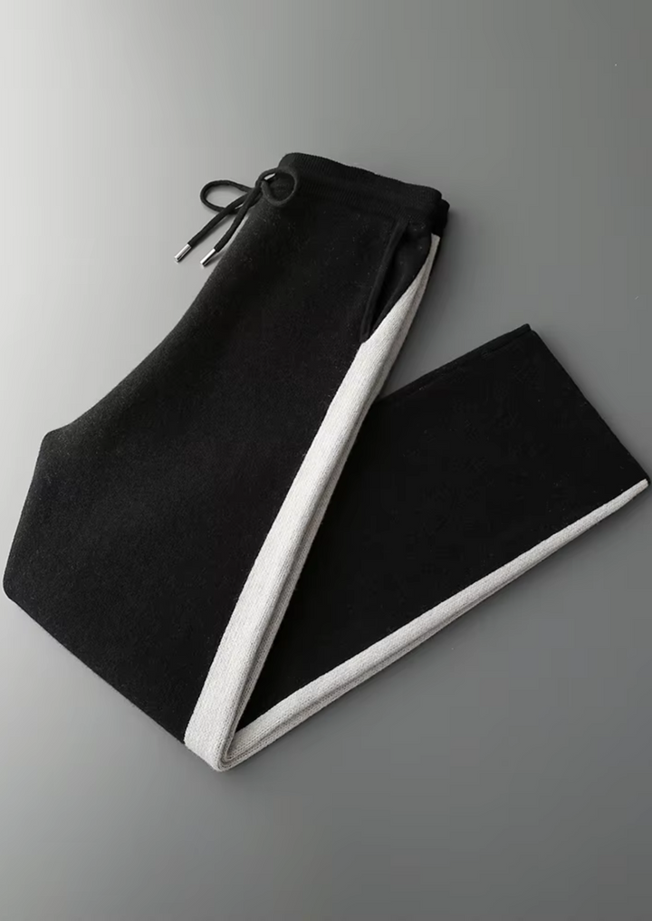 Pure Merino Wide Leisure Trousers black image 1 #color_black