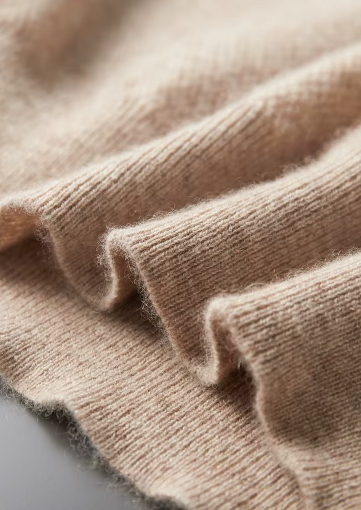 Cashmere Henley Sweater sand image 7 #color_sand