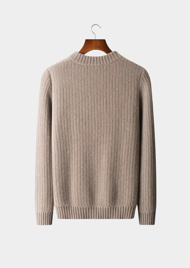 Pure Cashmere Heavyweight Crewneck beige image 2 #color_beige